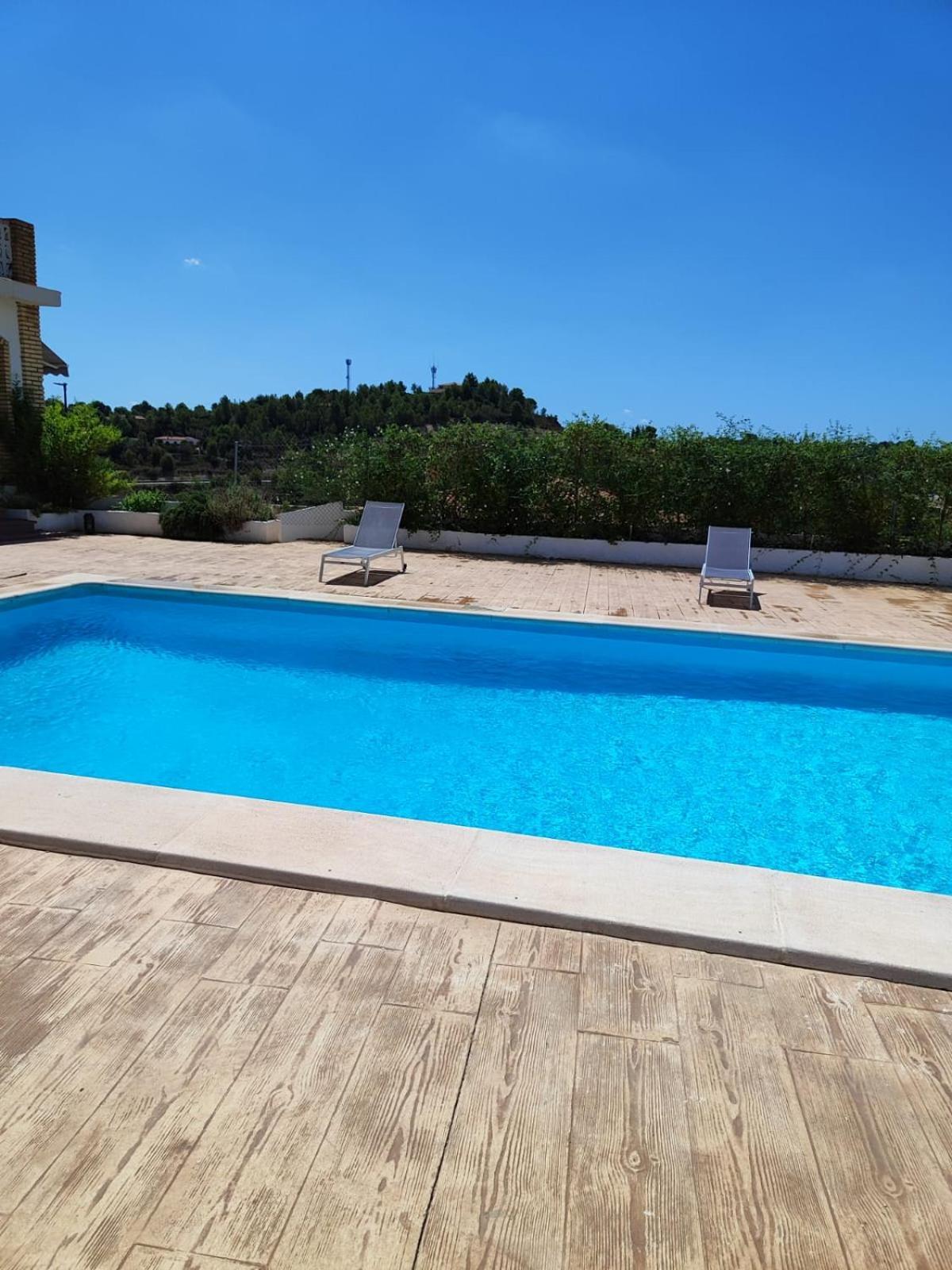 Вилла El Recreo, Private Pool & Bbq Godelleta Экстерьер фото